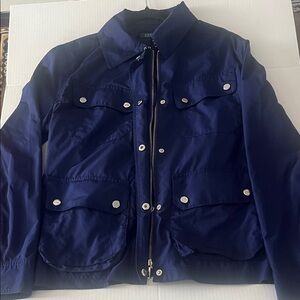Ralph Lauren Navy Jacket with Silver Accents